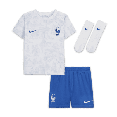 France 2022 23 Away Baby Toddler Football Kit. Nike UK